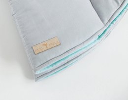 Teepee "Mint Love" con ghirlanda e set tappetino