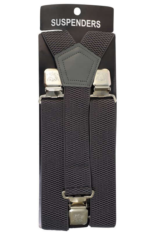 Bretelle, 110 cm, elastiche, grigie