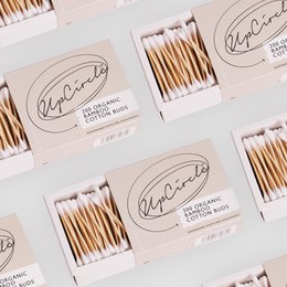 200 Bamboo + Organic Cotton Buds