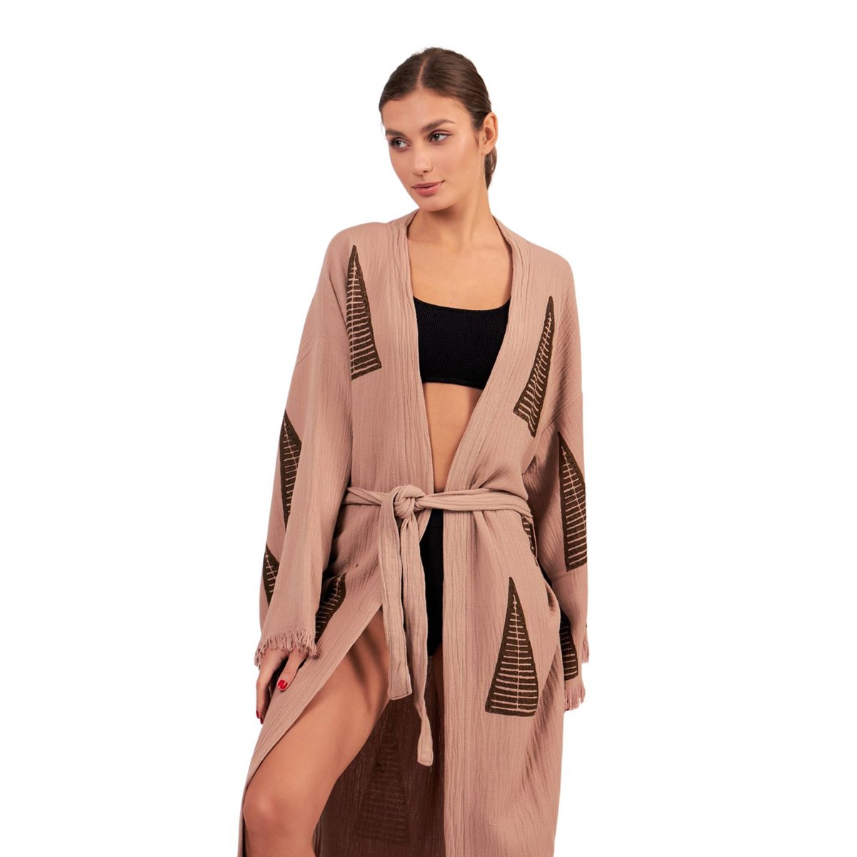 Pyramidenlanger Kimono