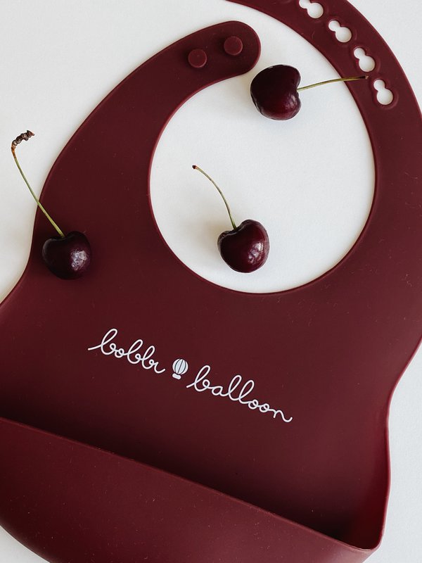 Bavaglino in silicone - Rosso Merlot