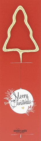 Baum gold Merry Christmas Santa Clause Edition Wondercandle® classic