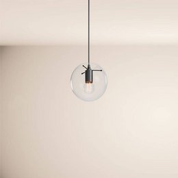 s.luce Orb sfera di vetro lampada da galleria 500cm sospensione nero
