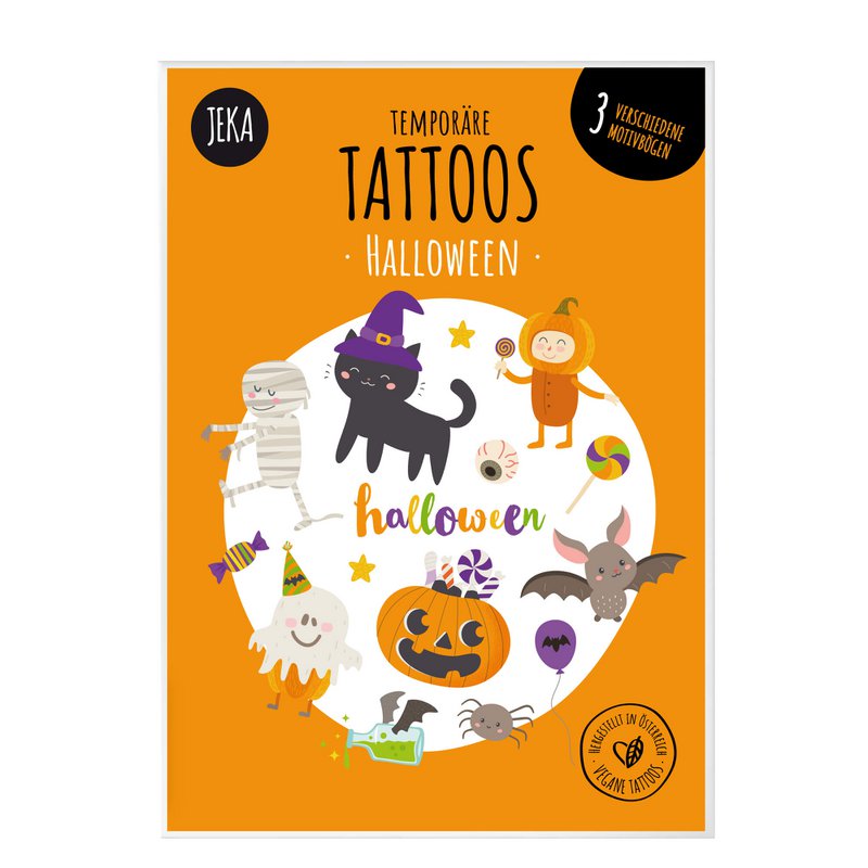 Børnetatoveringer - Motiv "Halloween"