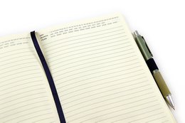 Volkswagen VW T1 Bus Paper Notebook, A5 format, lined - Ultimate Ride/White