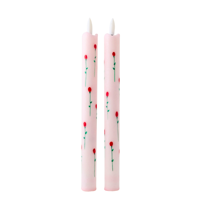 Vela LED Rosy - Juego de 2