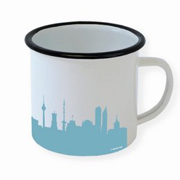 Coppa smaltata di Berlino. orizzonte