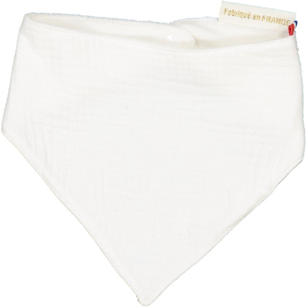 Cotton gauze bandana bib