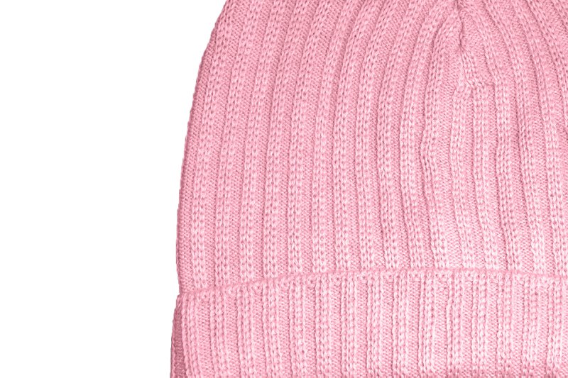 Pink uld og akryl hue