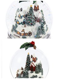 Magnifica palla di neve musicale “Christmas Story”, con illuminazioni, Tempesta di neve automatica
