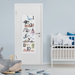123 plakat Havdyr - Dørplakat