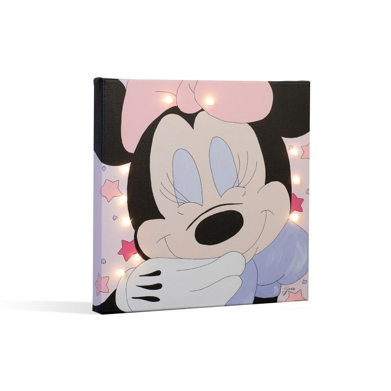 Minnie Mouse Led Light Canvas