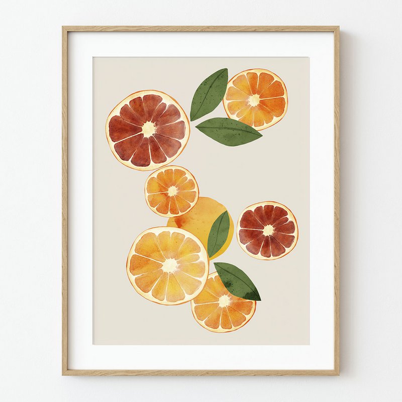 "Citrus" Art Print