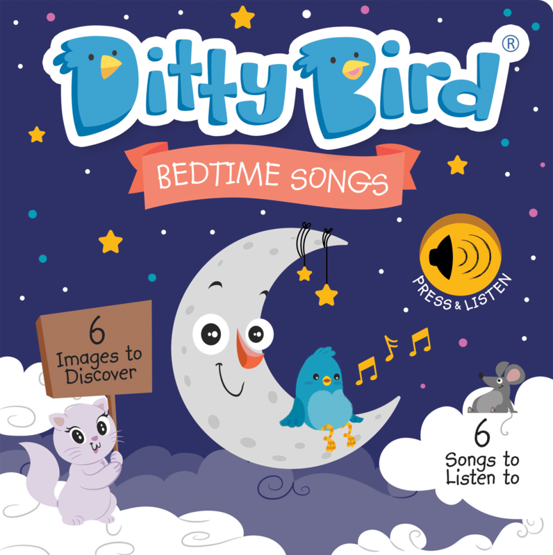 Ditty Bird Baby Sound Book: Canzoni della buonanotte
