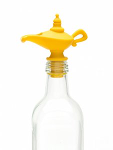 Peleg Design Olie schenktuit en stopper Oiladdin