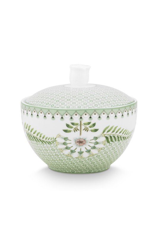Sugar Bowl Lily&Lotus Tiles Light Green 300ml