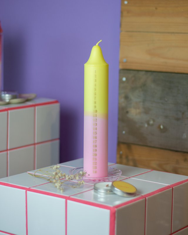 Pastelli Per Candele Dell'Avvento, Calendario Di Natale