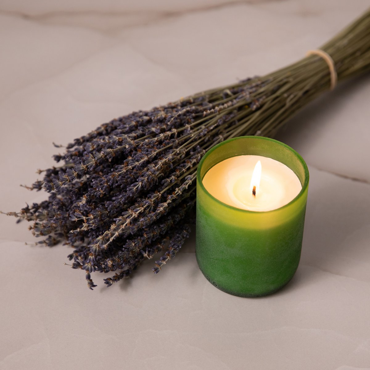 Vela perfumada orgánica 'Campos de Provenza'