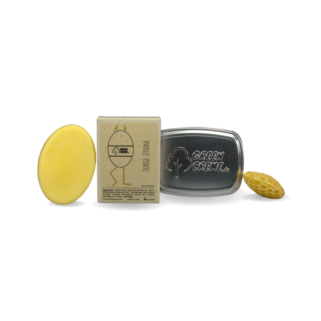 Zickige Zitrone - feste Handcreme - 30 Gramm