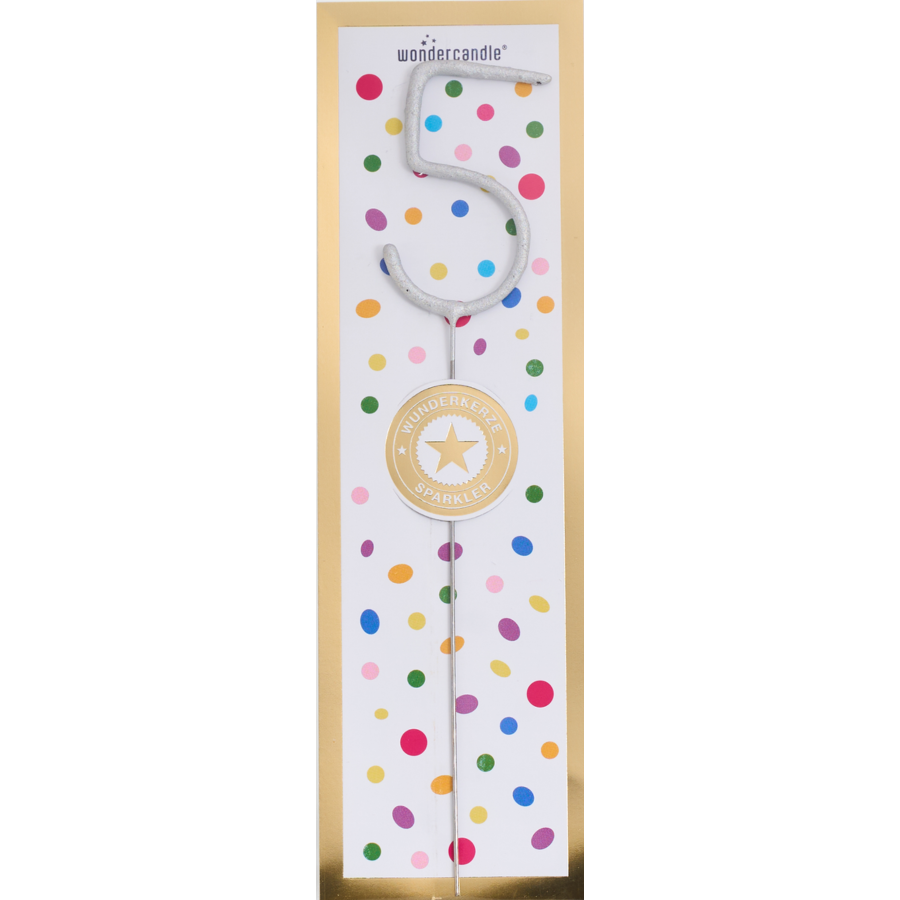 5 Tricolor gold silber rosé Wondercandle® classic