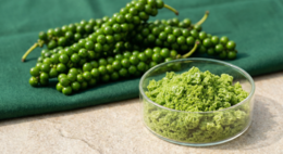 Pimiento verde en polvo - bolsa de 40 g - paquete de 6