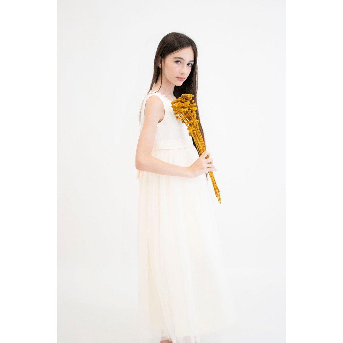 Vestido formal ANABELLA - Melocotón