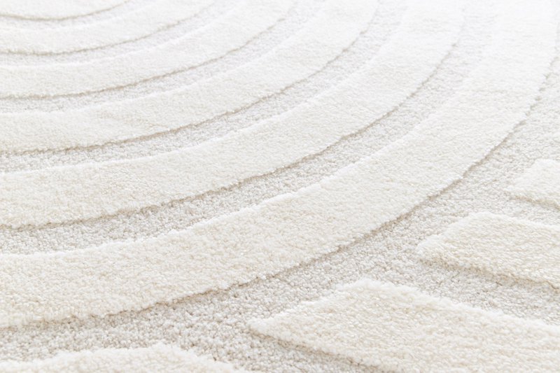 Tapis design avec effet relief BALTUS