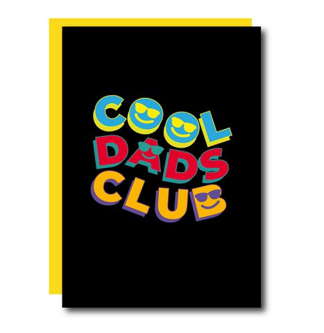 Cool Dads Club Father's Day Card