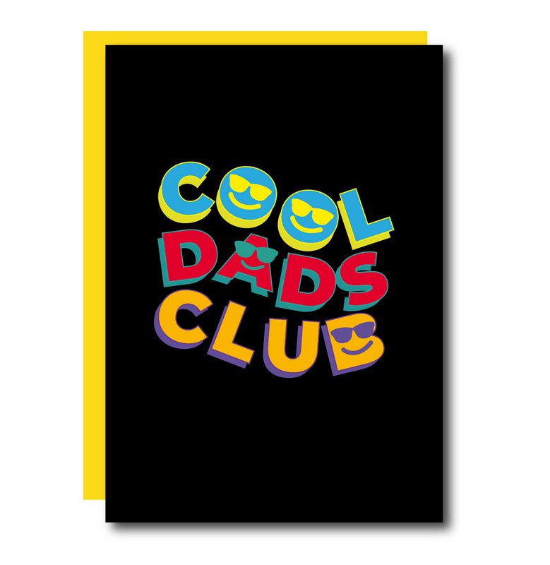 Cool Dads Club Father's Day Card