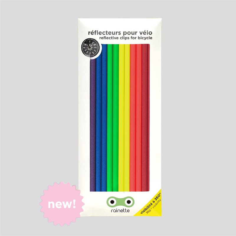 Grands Réflecteurs pour rayons de vélo