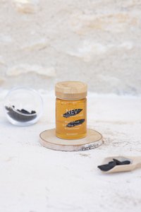 Tonka bean infused honey
