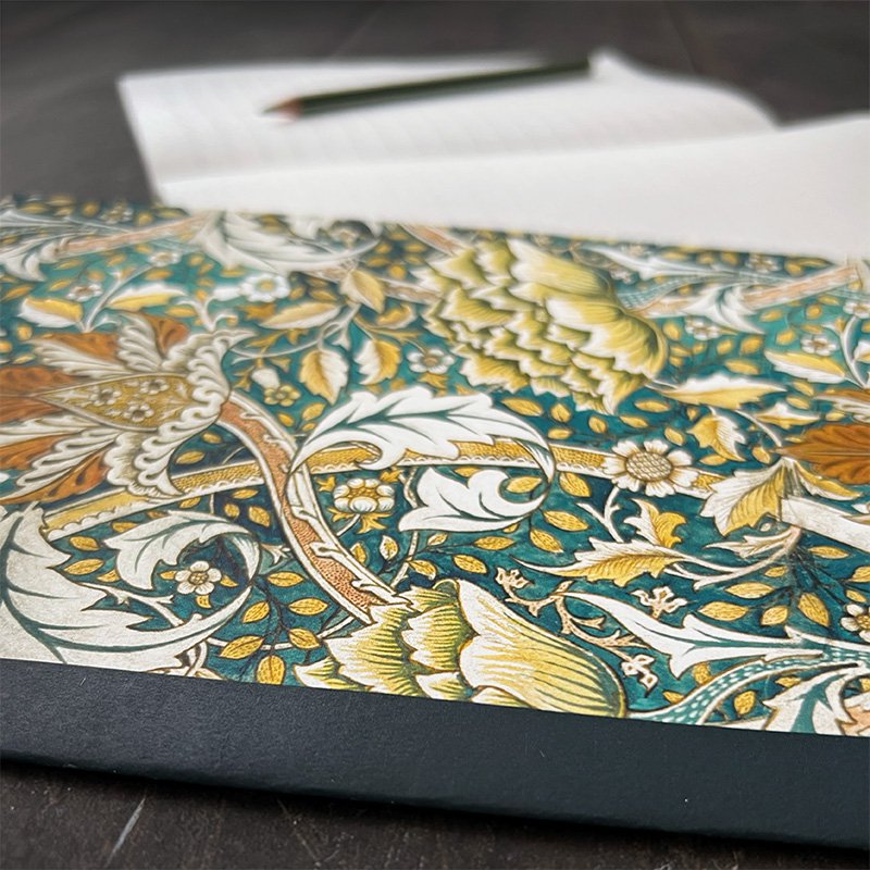 Note Booklet - Windrush Green - William Morris