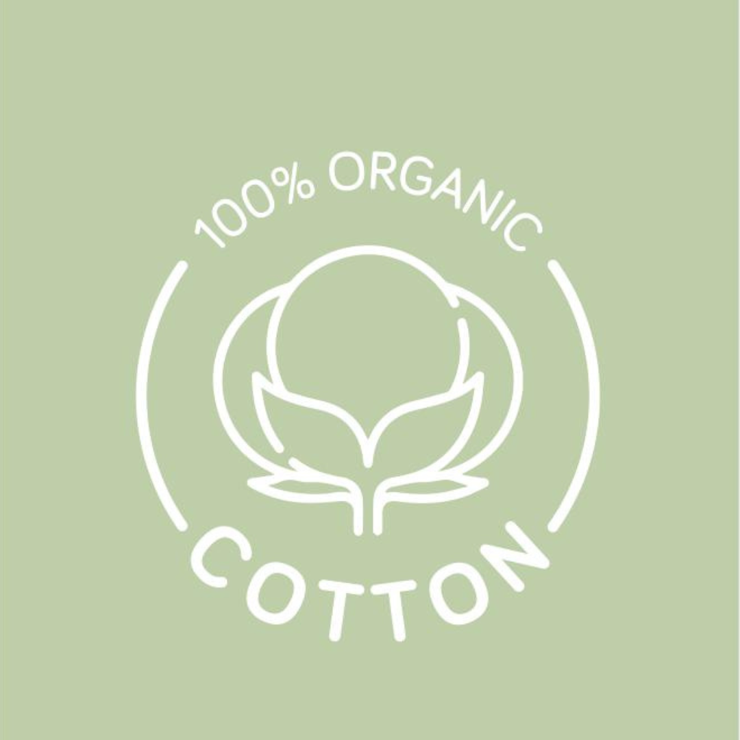 Okrągły obrus, 100% bawełna organiczna, nadruk | Helga