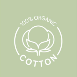 Round Tablecloth, 100% Organic Cotton, Printed | Helga