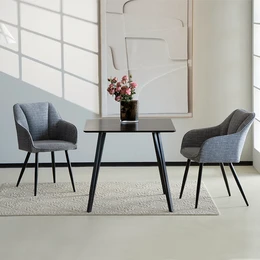 Sienna Garden Dining Stoelen [set van 2] [Linnenstof]