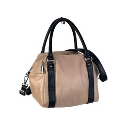 Italiaanse lederen bowlingtas voor dames. B2B-verkoop 57717