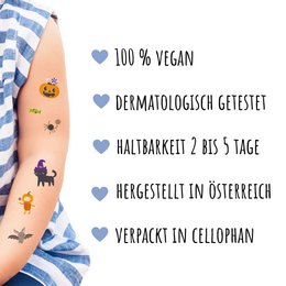Børnetatoveringer - Motiv "Halloween"