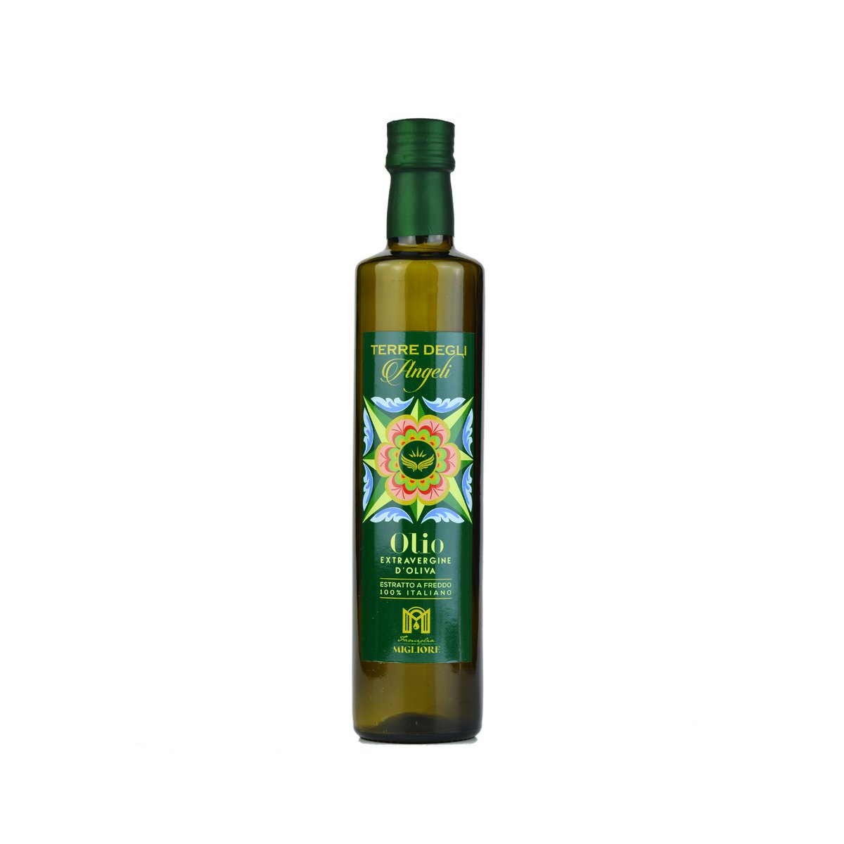 olio extravergine di oliva lt 0,500 Siciliano-Italiano "Terra degli Angeli"