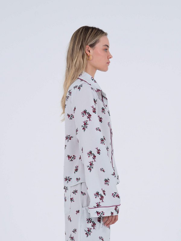 Bloom skjorte med blomstertryk