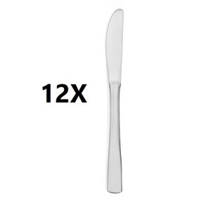 Set von 12 x normalen Tischmesser Edelstahlhotel