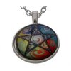 Lucky Pendant Pentagram 4 elements 22mm