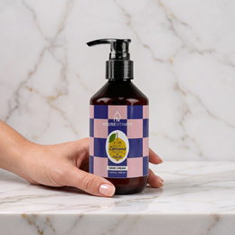 Handcream Pump Dispenser - Lemon/ Bergamot/Basil - 220ml