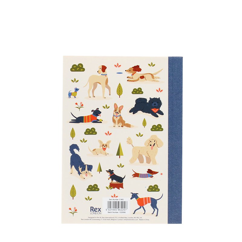 A6 notesbog - Hundepark