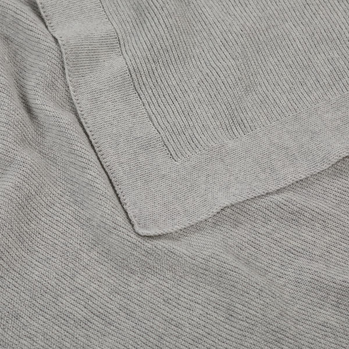 Wiegdeken (70x100cm) - Lavorato a maglia - Merinowol