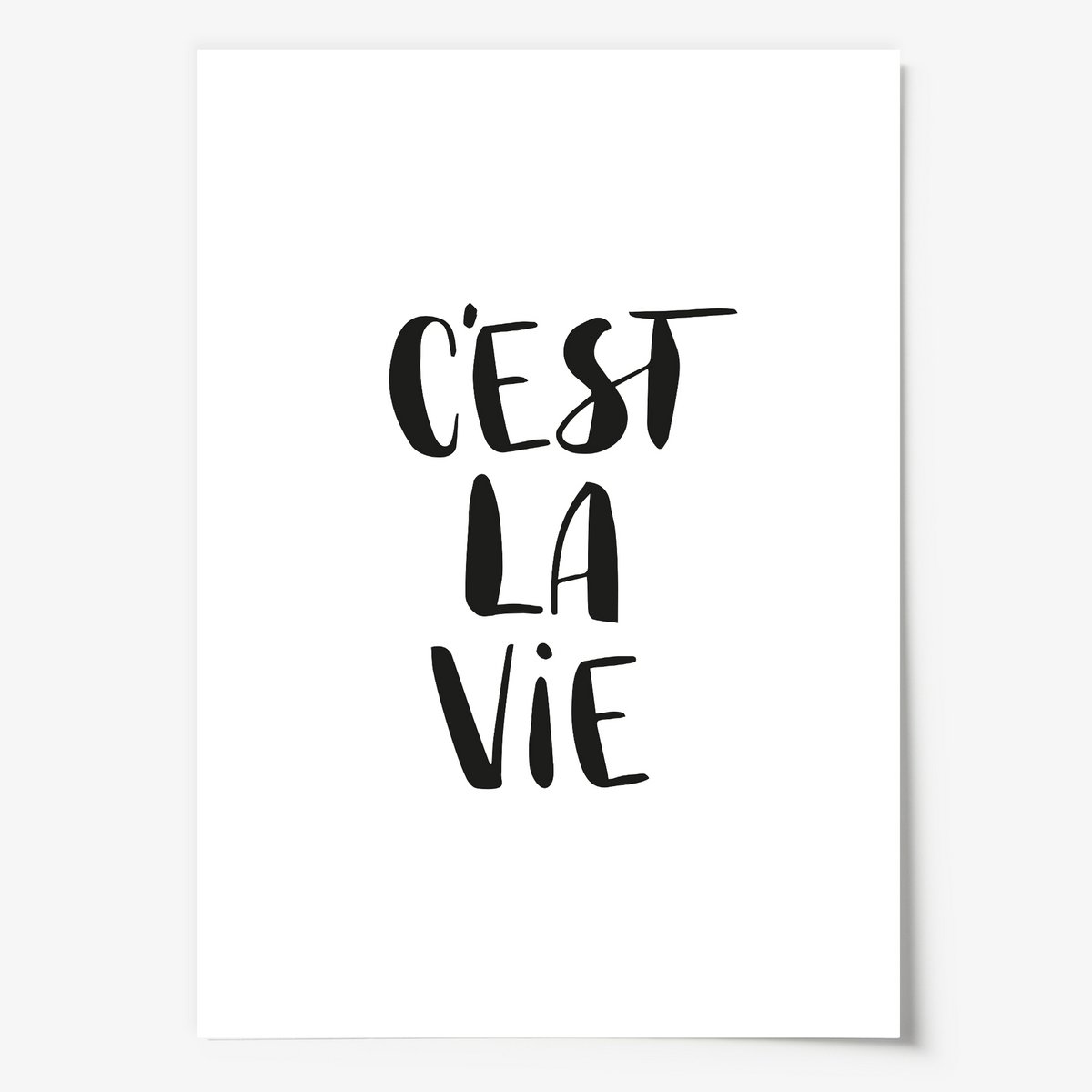 Poster: C'est la vie