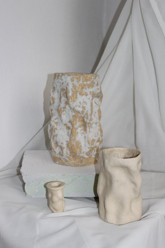Matt Textural Vase