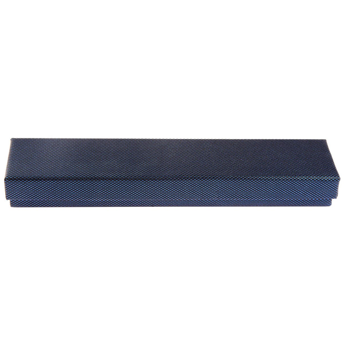 Boîte à bijoux, carton, bleu, VE 12, 21,5 cm x 4,5 cm x 2,5 cm