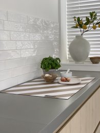 Induktionsschutzstreifen Khaki 80x52cm