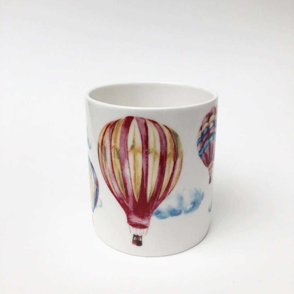 Taza Globos aerostáticos de acuarela