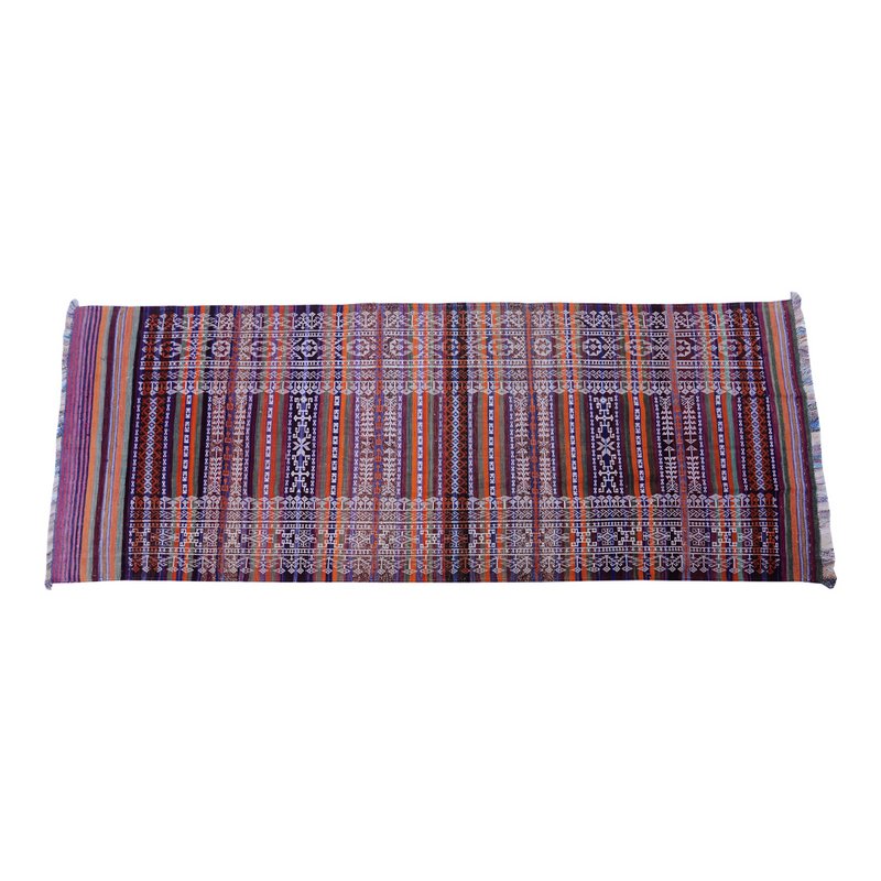 Tapis Baluch Soumak Rhum Vintage